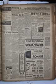 Página do jornal Correio do Ceará de setembro de 1941