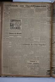 Página do jornal Correio do Ceará de setembro de 1941