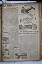 Página do jornal Correio do Ceará de setembro de 1941