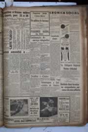 Página do jornal Correio do Ceará de setembro de 1941