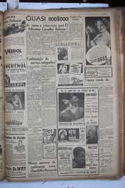 Página do jornal Correio do Ceará de setembro de 1941
