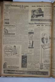 Página do jornal Correio do Ceará de setembro de 1941