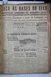 Página do jornal Correio do Ceará de setembro de 1941