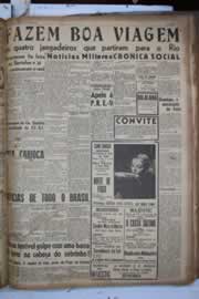 Página do jornal Correio do Ceará de setembro de 1941