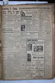 Página do jornal Correio do Ceará de setembro de 1941