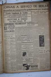 Página do jornal Correio do Ceará de setembro de 1941