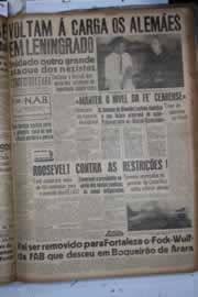 Página do jornal Correio do Ceará de setembro de 1941