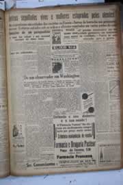 Página do jornal Correio do Ceará de setembro de 1941