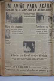 Página do jornal Correio do Ceará de outubro de 1941