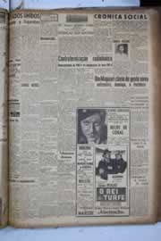 Página do jornal Correio do Ceará de outubro de 1941