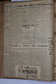 Página do jornal Correio do Ceará de novembro de 1941