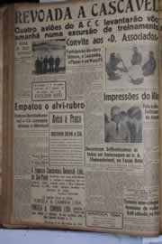 Página do jornal Correio do Ceará de novembro de 1941