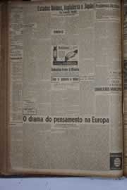 Página do jornal Correio do Ceará de novembro de 1941