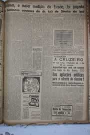 Página do jornal Correio do Ceará de novembro de 1941