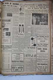 Página do jornal Correio do Ceará de dezembro de 1941