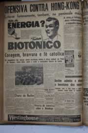 Página do jornal Correio do Ceará de dezembro de 1941