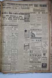 Página do jornal Correio do Ceará de dezembro de 1941