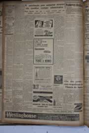Página do jornal Correio do Ceará de dezembro de 1941