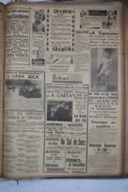 Página do jornal Correio do Ceará de dezembro de 1941