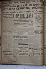 Página do jornal Correio do Ceará de dezembro de 1941