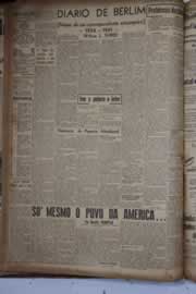 Página do jornal Correio do Ceará de dezembro de 1941