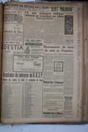 Página do jornal Correio do Ceará de dezembro de 1941