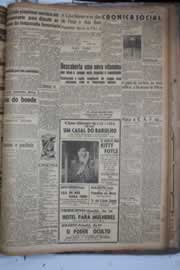 Página do jornal Correio do Ceará de dezembro de 1941