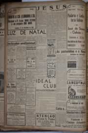 Página do jornal Correio do Ceará de dezembro de 1941