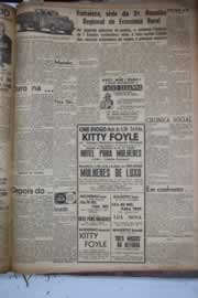 Página do jornal Correio do Ceará de dezembro de 1941