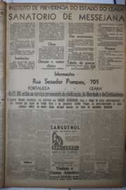 Página do jornal Correio do Ceará de janeiro de 1942