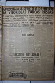 Página do jornal Correio do Ceará de janeiro de 1942