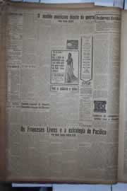 Página do jornal Correio do Ceará de janeiro de 1942