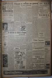 Página do jornal Correio do Ceará de janeiro de 1942