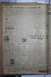 Página do jornal Correio do Ceará de janeiro de 1942