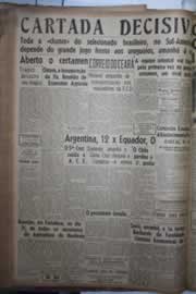 Página do jornal Correio do Ceará de janeiro de 1942