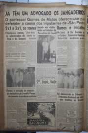 Página do jornal Correio do Ceará de janeiro de 1942