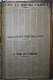 Página do jornal Correio do Ceará de março de 1942