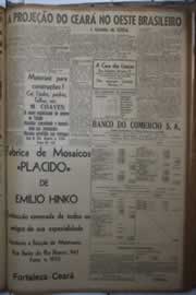 Página do jornal Correio do Ceará de março de 1942