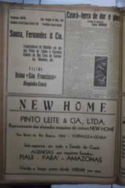 Página do jornal Correio do Ceará de março de 1942