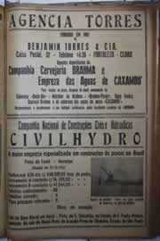 Página do jornal Correio do Ceará de março de 1942