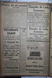Página do jornal Correio do Ceará de março de 1942