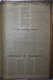 Página do jornal Correio do Ceará de março de 1942