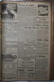 Página do jornal Correio do Ceará de março de 1942