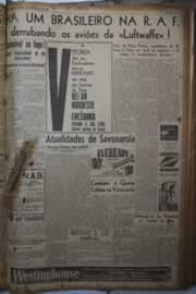 Página do jornal Correio do Ceará de março de 1942