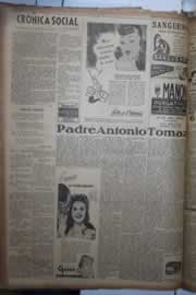 Página do jornal Correio do Ceará de março de 1942