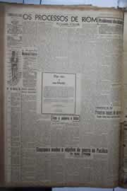 Página do jornal Correio do Ceará de março de 1942