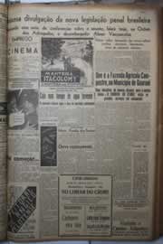 Página do jornal Correio do Ceará de março de 1942