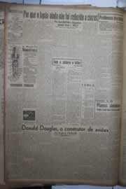 Página do jornal Correio do Ceará de março de 1942