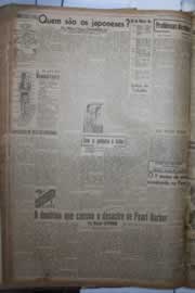 Página do jornal Correio do Ceará de março de 1942