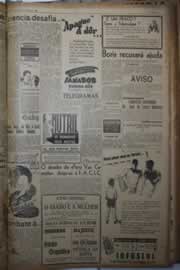 Página do jornal Correio do Ceará de março de 1942